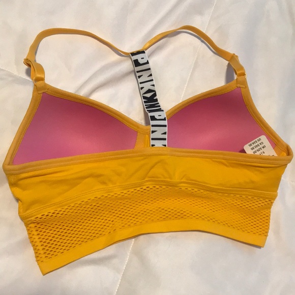 NWT PINK wireless sports bra/bralette - Picture 2 of 4